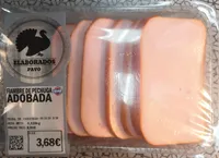 Fiambre de pechuga adobada de pavo