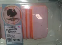 Fiambre de pechuga de pavo adobada