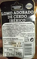 Lomo adobado de cerdo ibérico