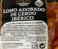 Lomo adobado de cerdo ibérico