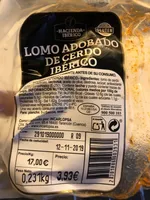 Lomo adobado de cerdo ibérico
