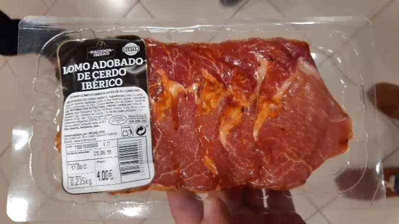 Lomo adobado de cerdo iberico