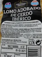 Lomo adobado iberico