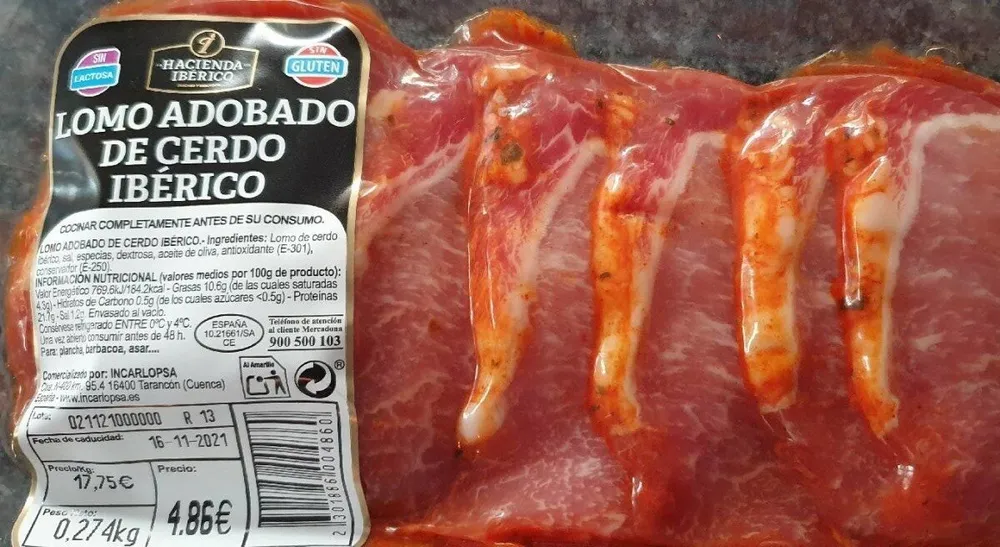 Lomo adobado ibérico