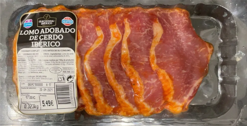 Lomo Adobado de Cerdo Ibérico