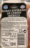 Lomo adobado de cerdo iberico