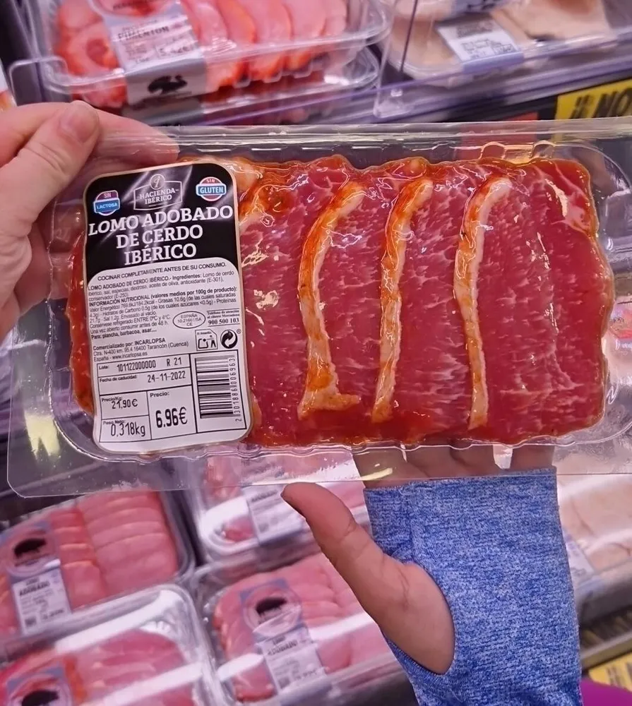 Lomo adobado de cerdo iberico