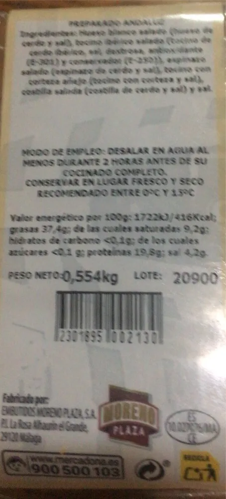 Preparado andaluz