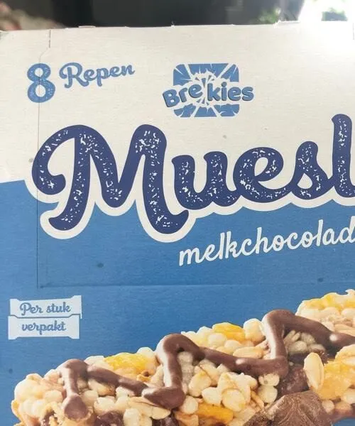 Muesli melkchocolade