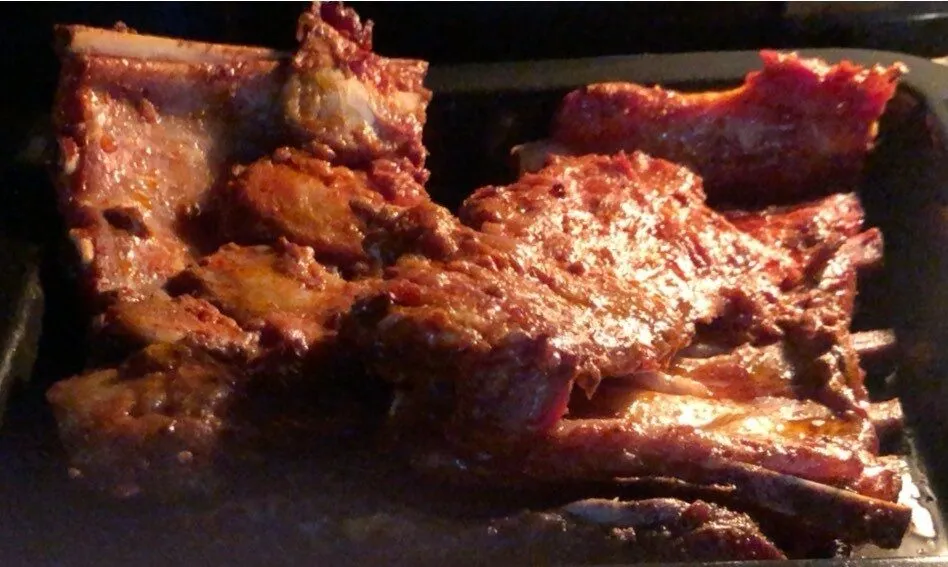 Costilla cerdo iberica adobada