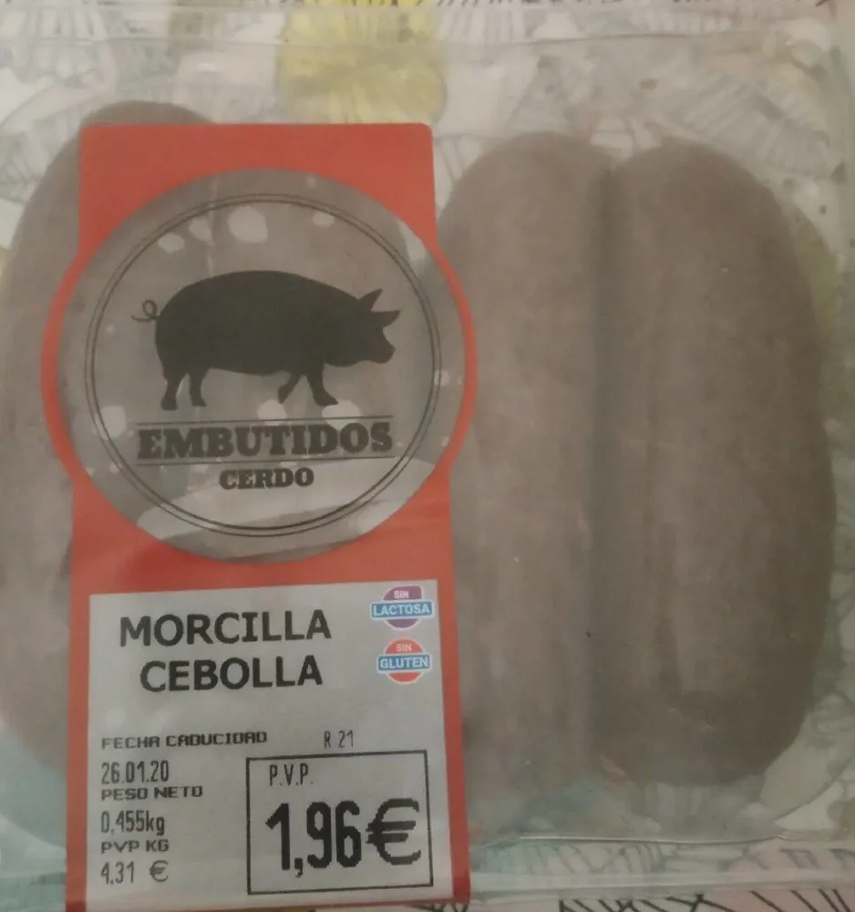 Morcilla cebolla