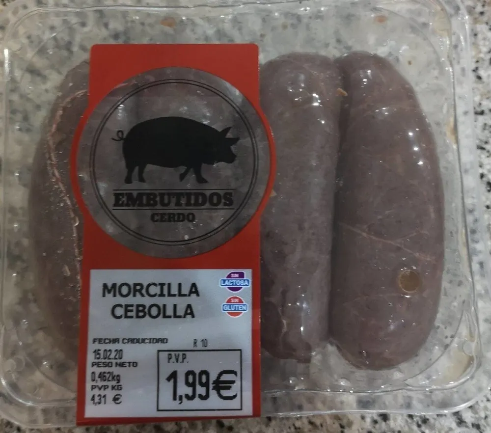 Morcilla cebolla