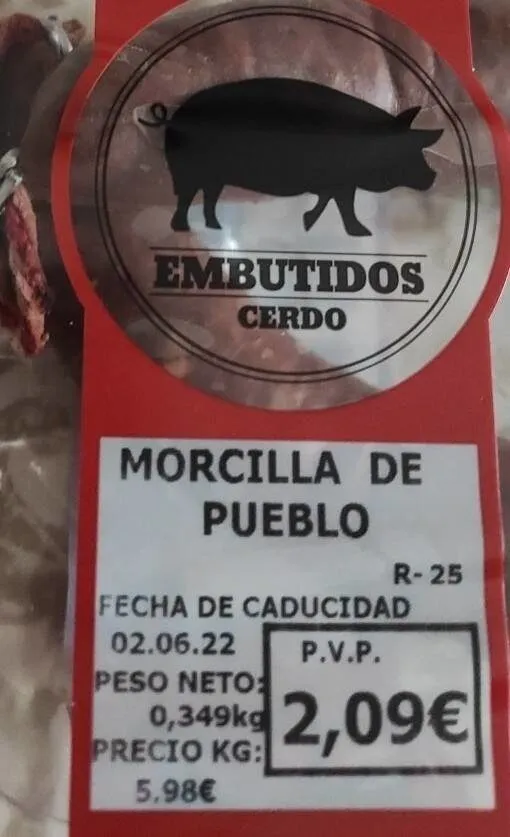 Morcilla de oueblo