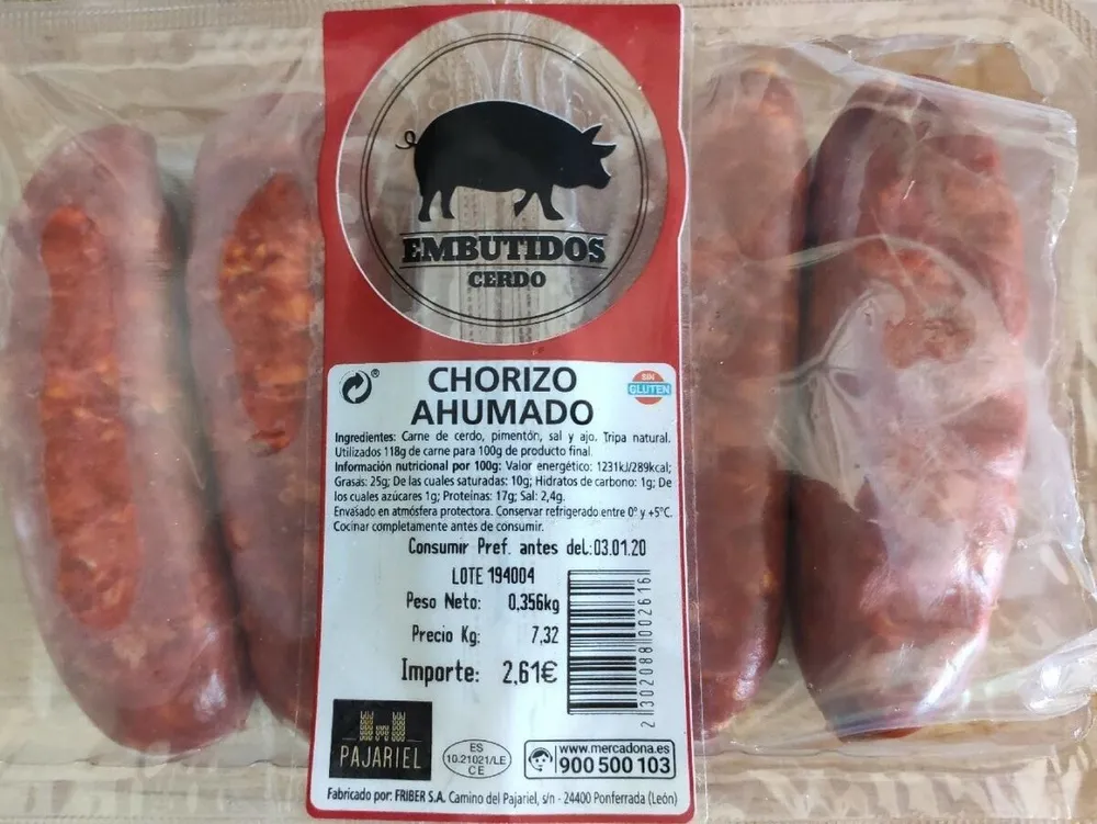 Chorizo ahumado