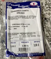 Longaniza Sarta oreada