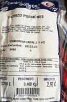 Chorizo porciones