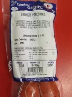 Chorizo porciones