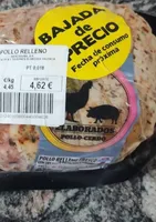 Pollo relleno fresco