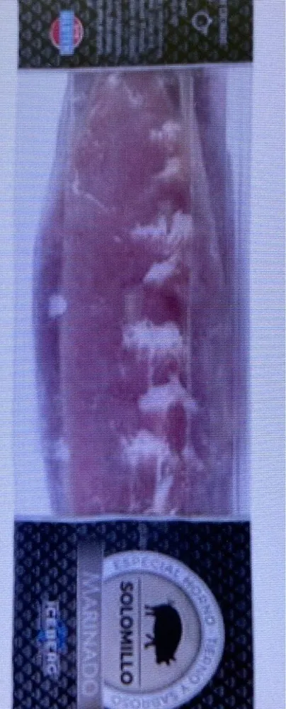 Solomillo de cerdo marinado congelaso