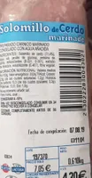 Solomillo de cerdo marinado