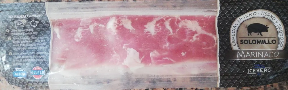 Solomillo de cerdo marinado