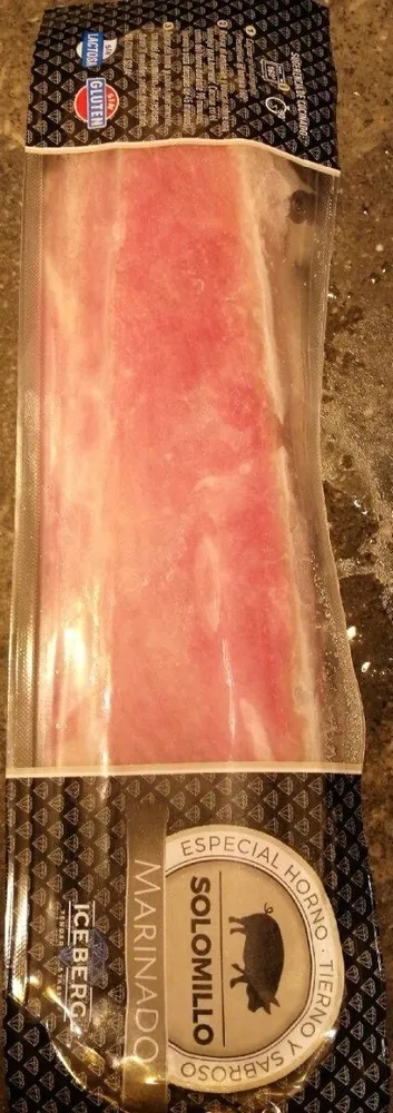 Solomillo de cerdo marinado