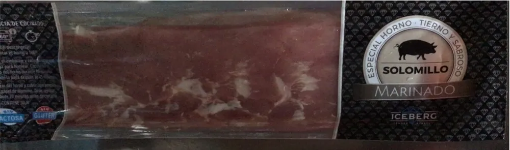 Solomillo de cerdo marinado