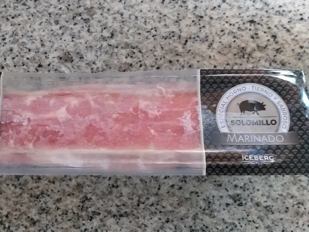 Solomillo de cerdo marinado