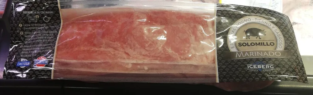 Solomillo de cerdo marinado
