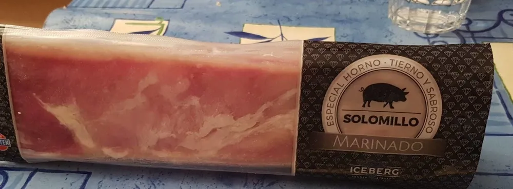Solomillo de cerdo marinado
