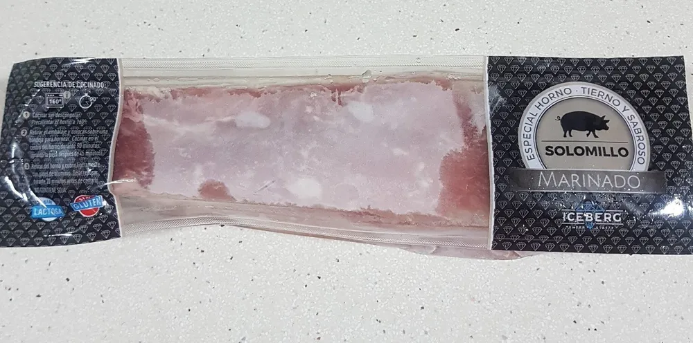 Solomillo de cerdo marinado