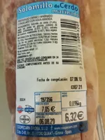 Solomillo de cerdo marinado
