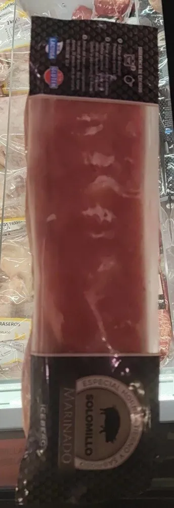 Solomillo de cerdo marinado