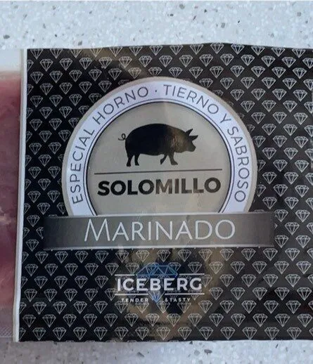 Solomillo de cerdo marinado