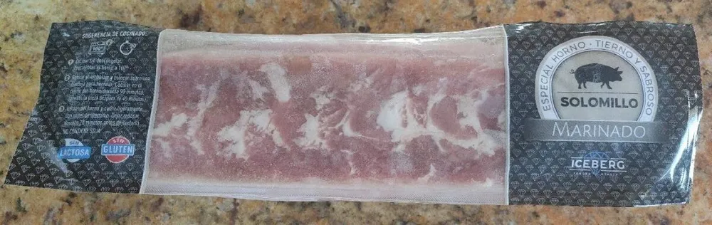 Solomillo de cerdo marinado
