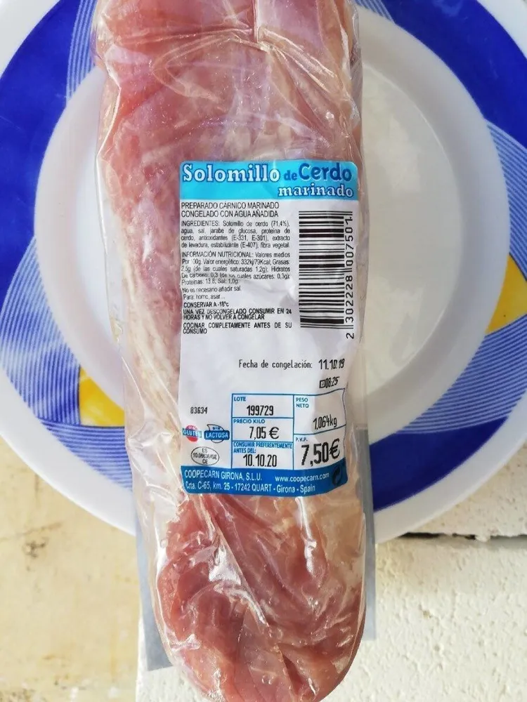 Solomillo de cerdo