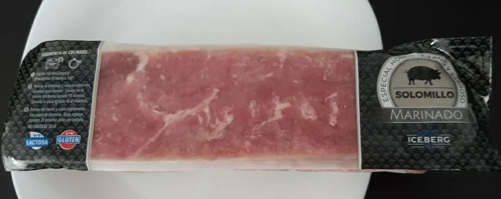 Solomillo de cerdo marinado