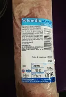 Solomillo de cerdo congelado