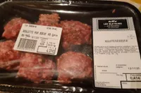 Boulette pur boeuf X8