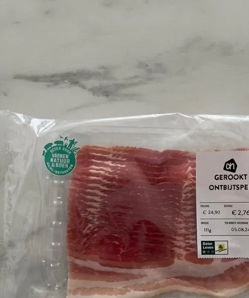Gerookt ontbijtspek