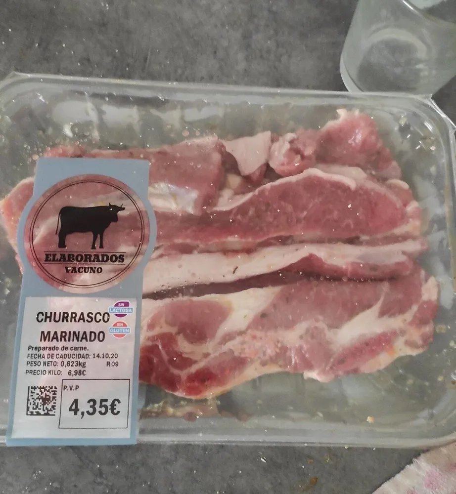 Churrasco marinado