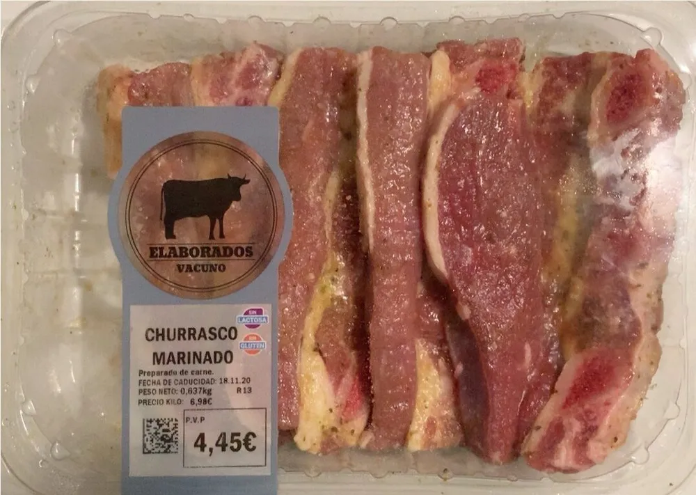 Churrasco marinado