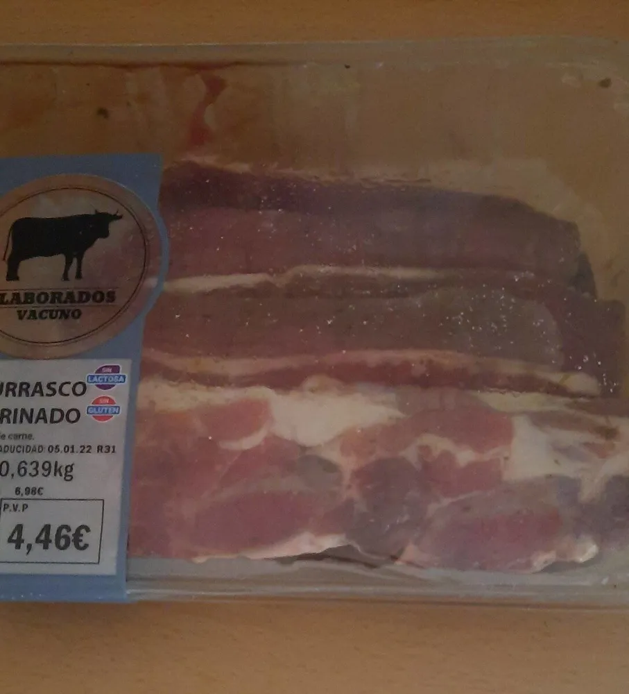 Churrasco marinado