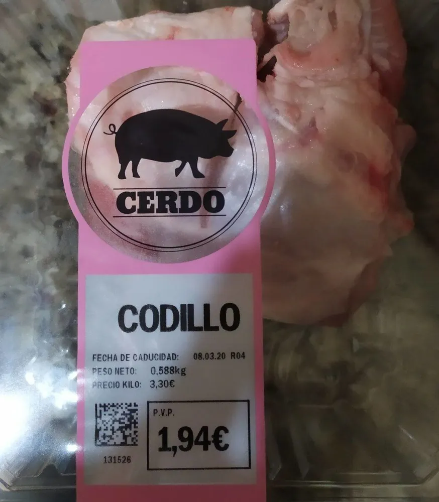 Codillo de cerdo