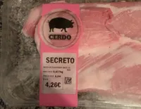 Secreto de cerdo
