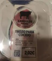 Trozo para cocido