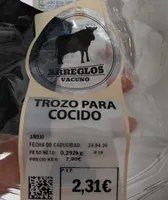Trozo para cocido
