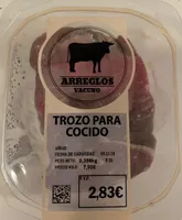 Trozo para cocido