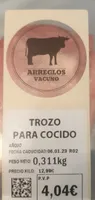 Trozo para cocido