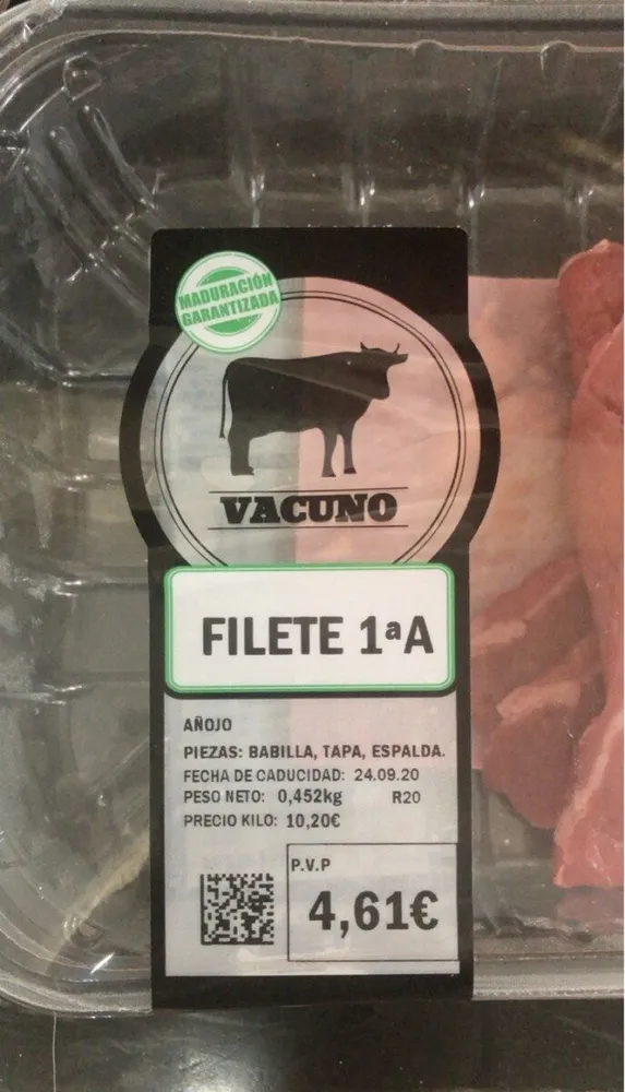 Filete 1ªA Añojo